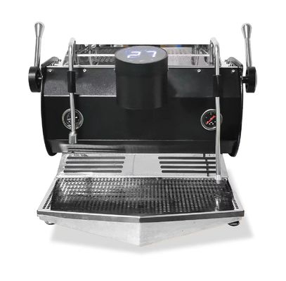 Kommerzieller Doppelboiler Espresso-Maker mit 6,0 L Kapazität und halbautomatischem Design