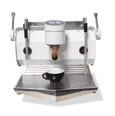 Kommerzieller Doppelboiler Espresso-Maker mit 6,0 L Kapazität und halbautomatischem Design