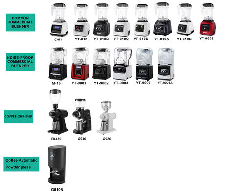 Hochleistungs-Blender von 1800 Watt mit Konstanten Motor und 2L PC Jar von Gepu