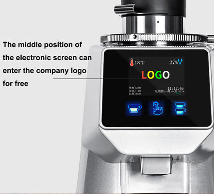 Elektrische Espresso Kaffeemühle mit 1650g Bohnenhopper-Kapazität und privater Form