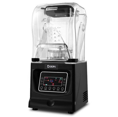 220V geräuscharmer Multifunktions-Schwerlastmixer mit 1800W und Plastikbehälter
