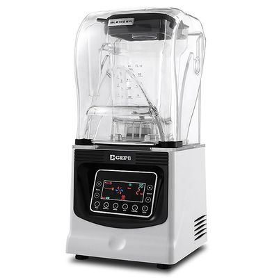220V geräuscharmer Multifunktions-Schwerlastmixer mit 1800W und Plastikbehälter