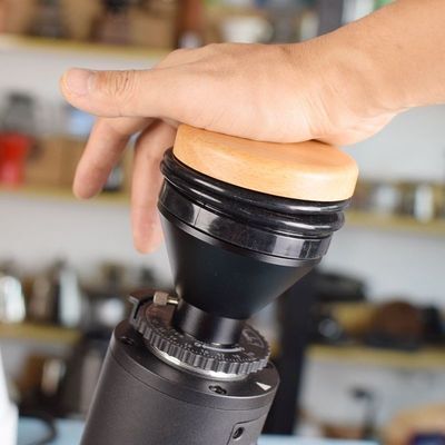 40 mm Kegel-Burr-Kaffee-Schleifmaschine für Cappuccino Latte Espresso Maker Edelstahl 220V