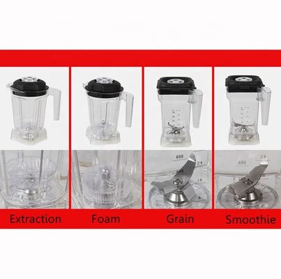8 Geschwindigkeitseinstellungen 2L Commercial Blender Smoothie Cup Mischbecher Smoothie Bowl Getreidebecher Fruchtsaftsauger Behälter