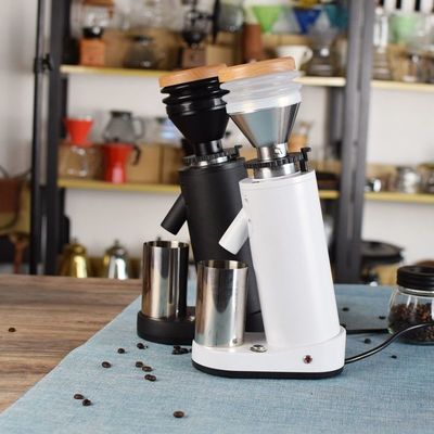 Private Form 40mm Kegel-Burr-Kaffeebohnen-Schleifmaschine Elektrische Espresso-Schleifmaschine mit Druckluftstrahl