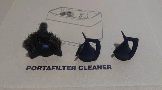 Barista Tools Automatischer Kaffee-Portafilter-Reiniger mit 2 Reinigungsschabern von Gepu