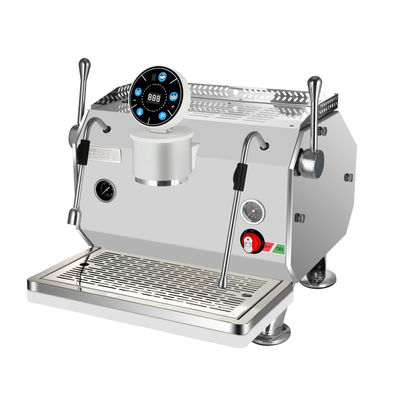 Kommerzielle halbautomatische, programmierbare Espresso-Kaffeemaschine mit italienischem Design