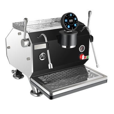 Kommerzielle halbautomatische, programmierbare Espresso-Kaffeemaschine mit italienischem Design