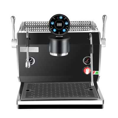 Kommerzielle halbautomatische, programmierbare Espresso-Kaffeemaschine mit italienischem Design