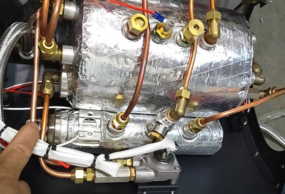 Kaffeemaschine mit Doppelkopf für den kommerziellen Gebrauch - Doppelkessel 11L 2L 2L