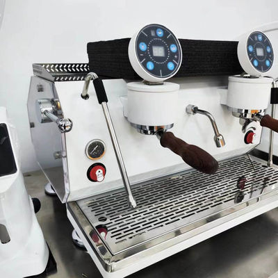 220V Gep professionelle halbautomatische Doppelgruppe Espresso Kaffeemaschine für Kaffee