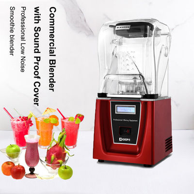 Gesamte Zerkleinern Funktion 1800W Smoothie-Blender mit schalldichten Abdeckung für starke Leistung