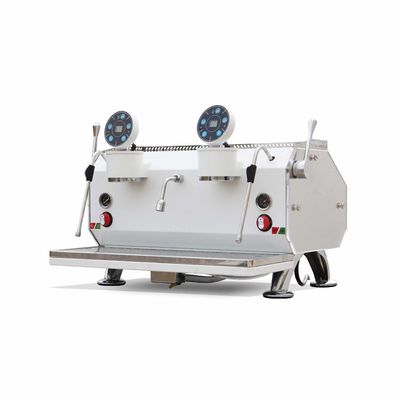 Edelstahl Gep Kaffeemaschine für die Doppelgruppe 660*560*450mm Abmessungen