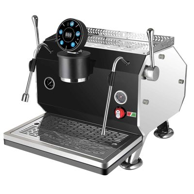 6.0L Doppelkessel Espresso-Maschinen Halbautomatische Cappuccino-Kaffeemaschine