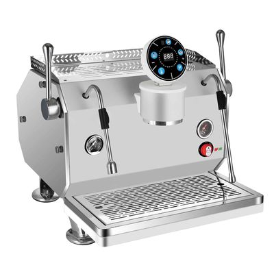 6.0L Doppelkessel Espresso-Maschinen Halbautomatische Cappuccino-Kaffeemaschine