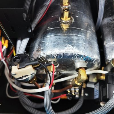6.0L Doppelkessel Espresso-Maschinen Halbautomatische Cappuccino-Kaffeemaschine