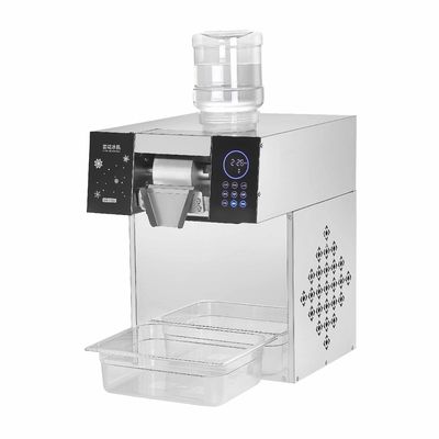 Elektrische Schnellproduktion Bingsu Rasiereis-Schnee-Maschine mit vollautomatischer Steuerung