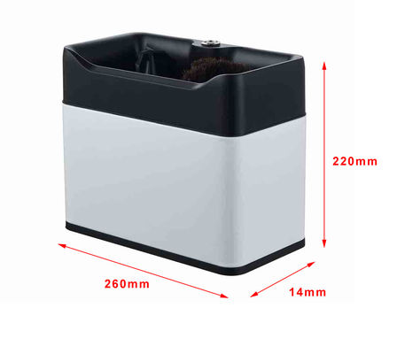 Automatische Espresso Portafilter-Reinigungskiste aus Edelstahl mit 2,0 Liter Trommelkapazität