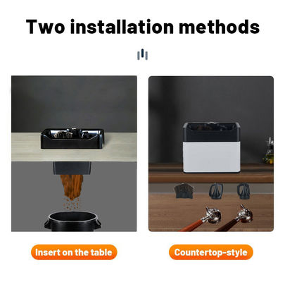 Automatischer Kaffee-Portafilter-Reiniger Elektrische Wippe-Free-Box für 51-58mm Boden