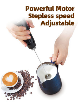 220-Volt-Milchschäumgerät Mini-Handgemachter Lebensmittelmischer Kaffeemixer mit Geschwindigkeitsregelung