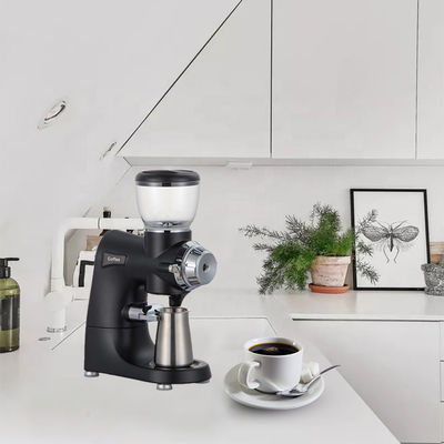 Aluminium Gehäuse Material Verstellbare elektrische Espresso Kaffeemühle für Geschäft und Zuhause