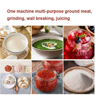 8 Geschwindigkeitseinstellungen Customized Logo Commercial Blender für Smoothie-Maschine