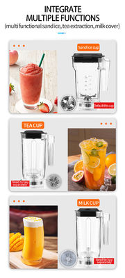 Drücken Sie die Taste 30 Geschwindigkeitseinstellungen Elektrische Sand-Eis-Blender für professionelle DIY-Smoothies