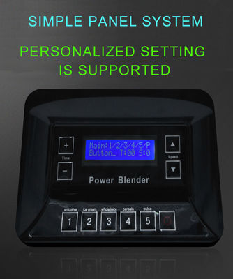 1800W professionelle Küchengeräte Hochgeschwindigkeits-Lebensmittelverarbeiter-Blender für gewerbliche